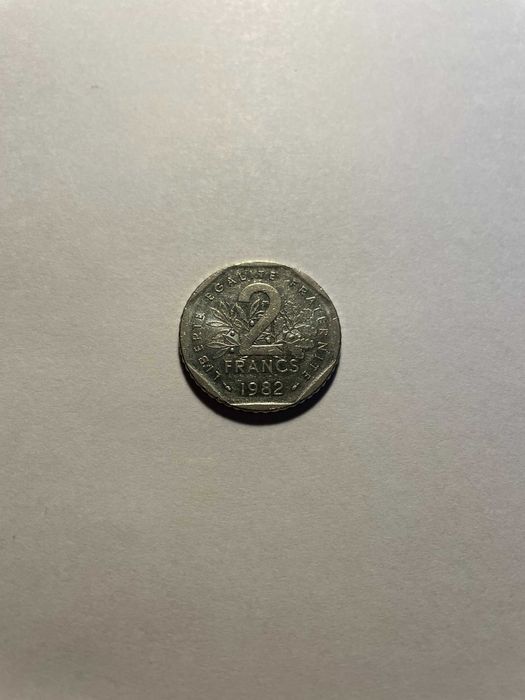 moneta francja francaise liberte egalite fraternite 20 centimes 1985