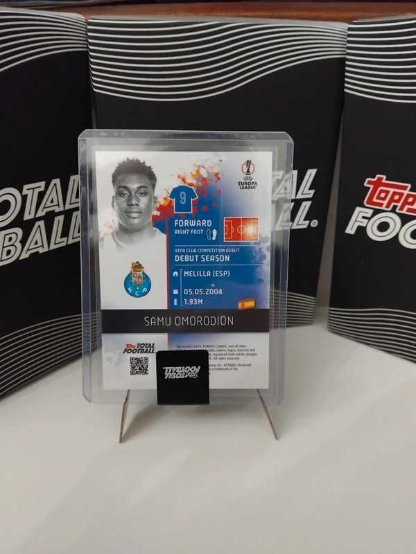 Samu Omorodion - 12/50 - Topps Total Football - FC Porto