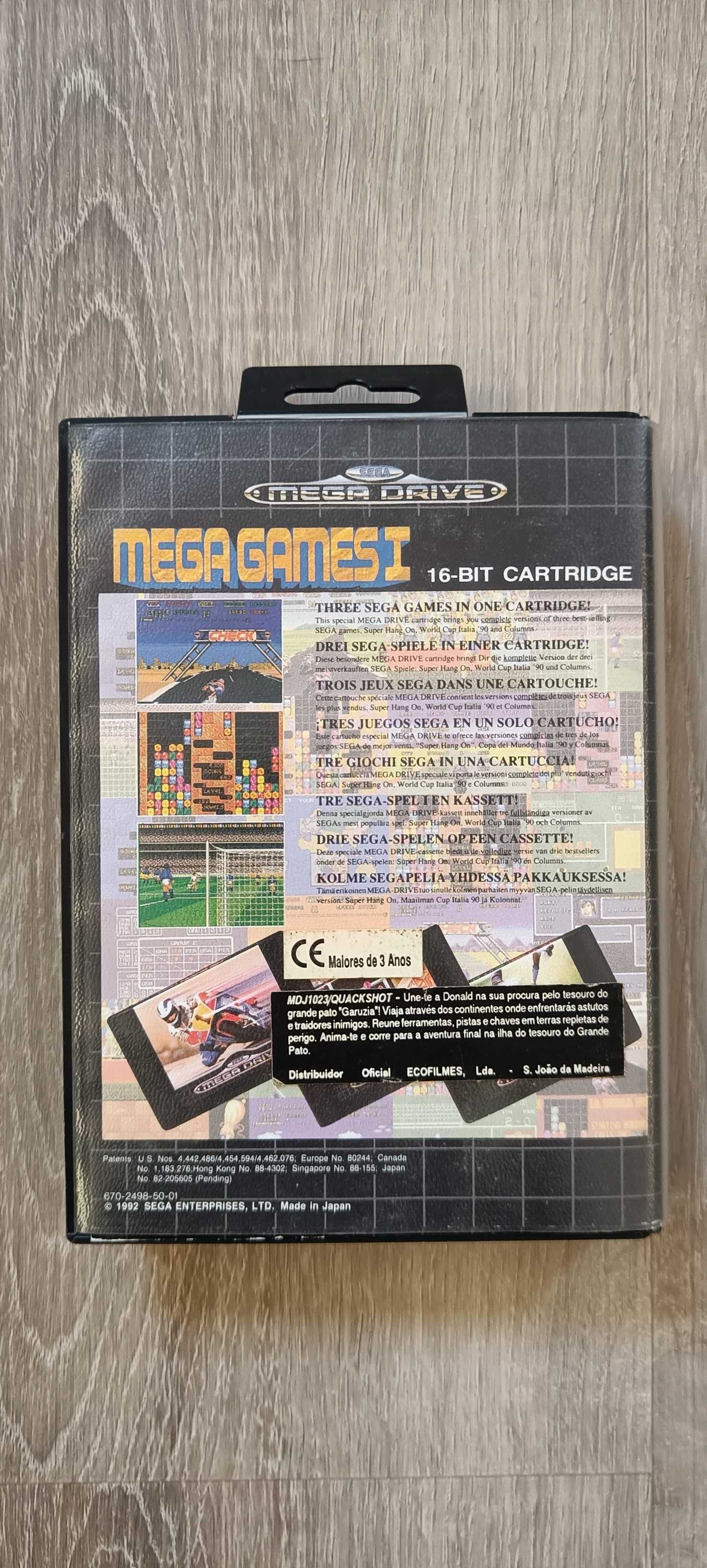 Jogo Mega Games 1 - Sega Mega Drive