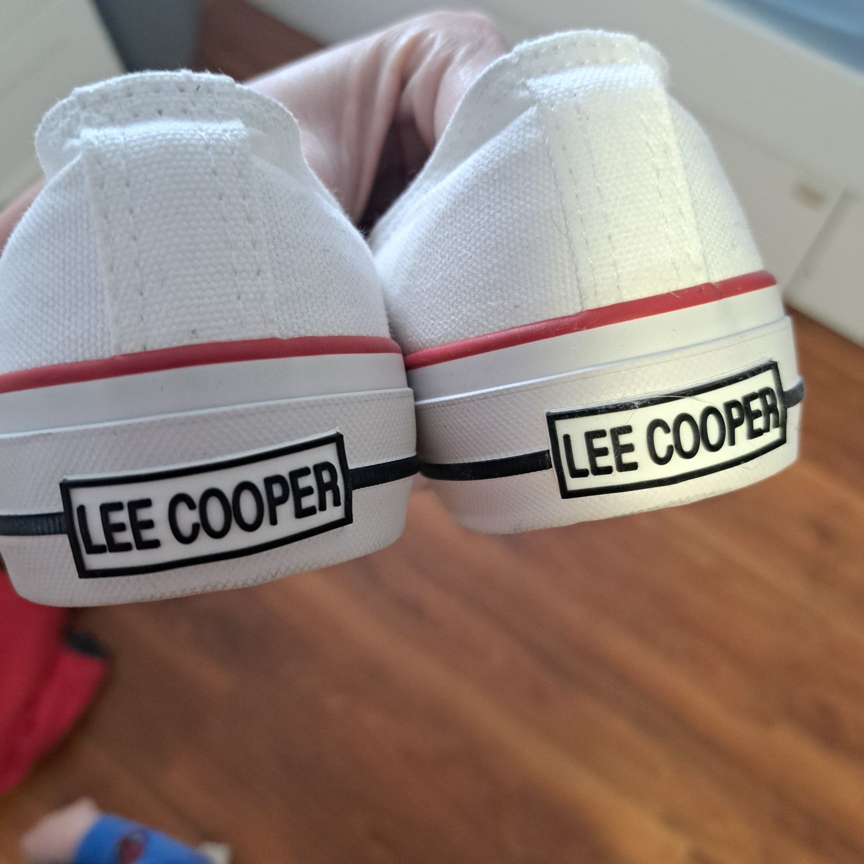 Trampki białe damskie Lee cooper