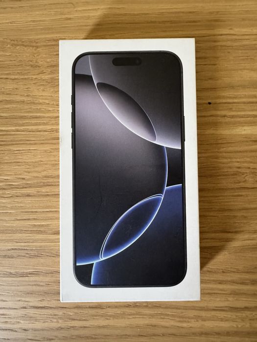 iPhone 16 Pro Max – Black Titanium – 256 GB – Nowy, zaplombowany