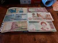 Zestaw banknotów świata