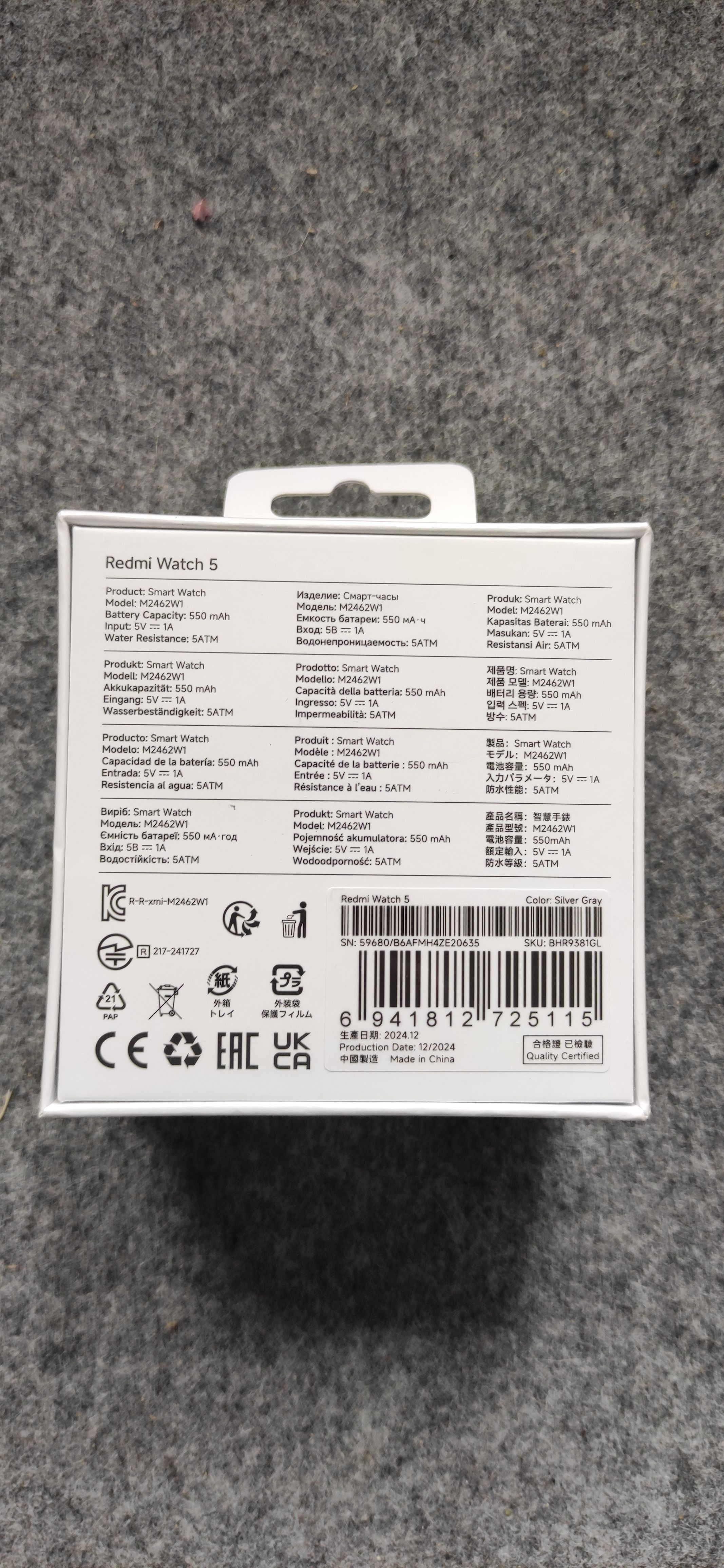 Xiaomi redmi watch 5 NOWY SMARTWATCH!