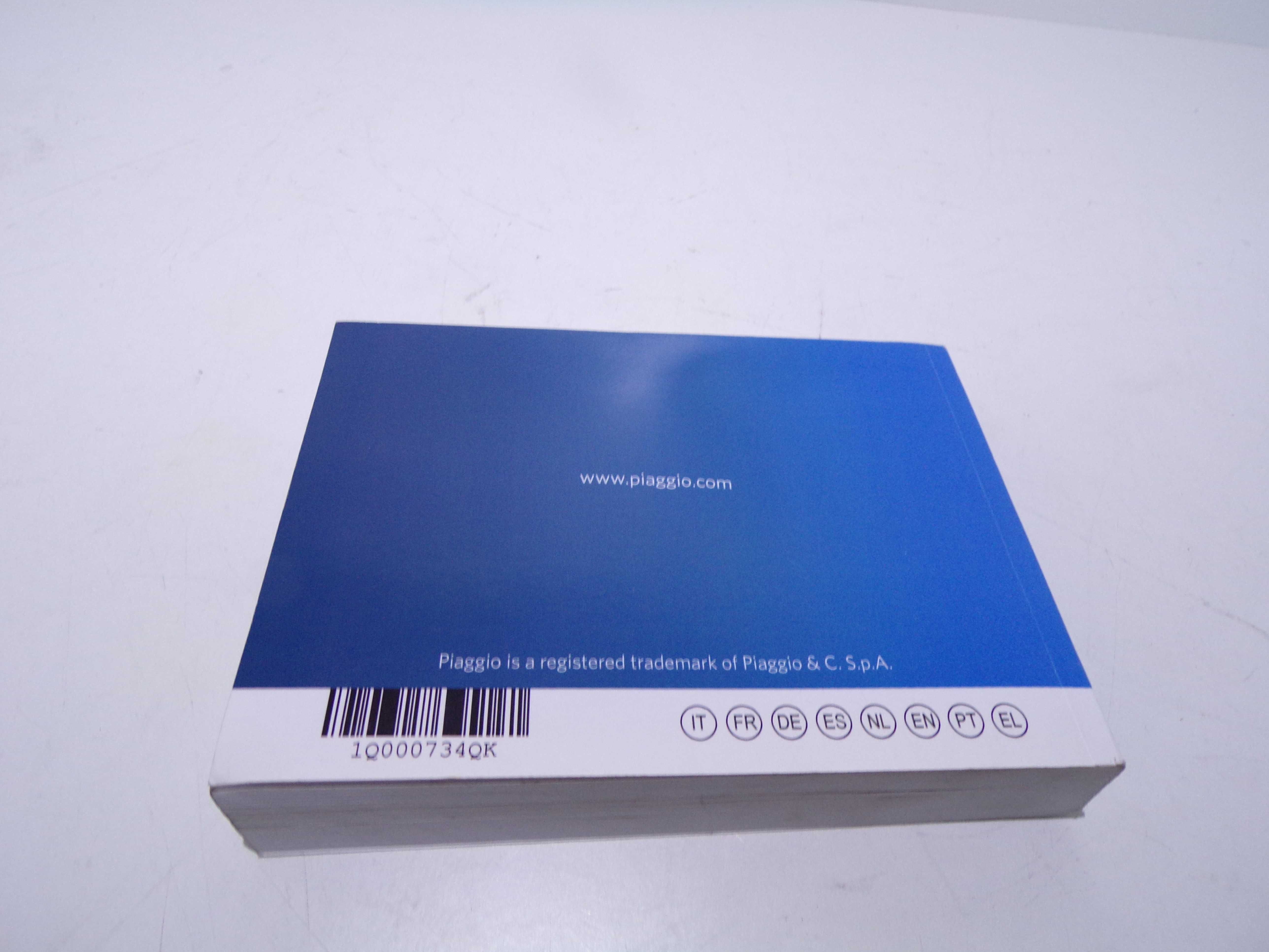 Oryginalna Książka serwisowa Manual Piaggio MP3 300 HPE OEM.