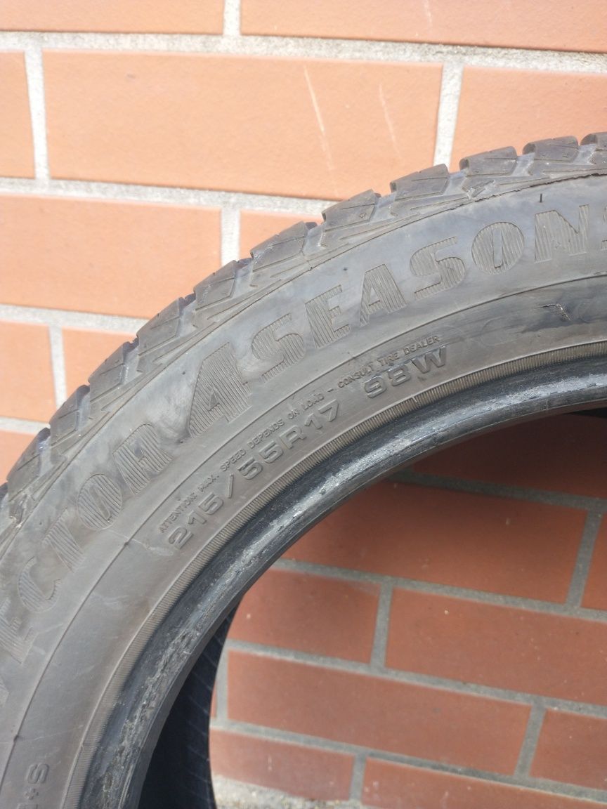 Opony całoroczne GOODYEAR VECTOR 4SEASONS GEN-2 215/55 R17 98W