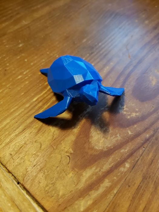 Tartaruga Marinha Low Poly