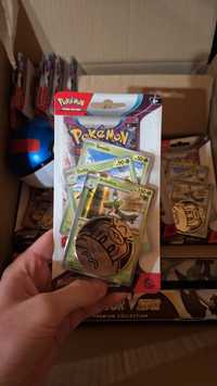 Pokemon tcg Paldea Evolved Arboliva premium blister