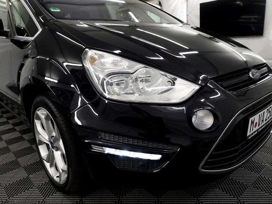 Ford S-Max Zobacz jaki Piękny Titanium 7osób Lakier czarna pantera Bardzo zadbany