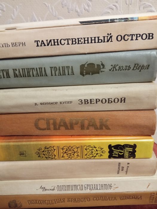Ж.Верн Купер Буссенар  Майн Рид Д.Дефо и др