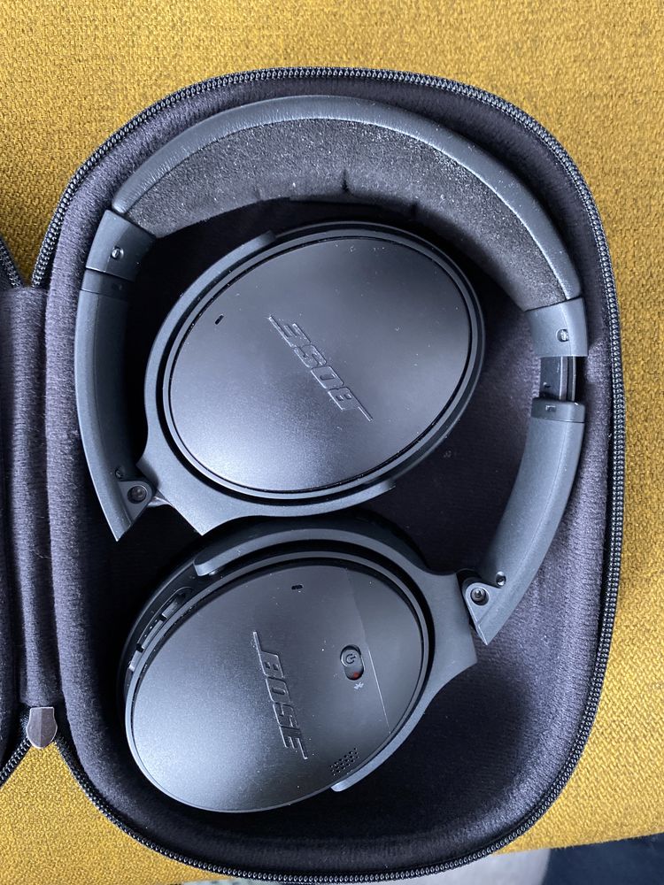 Auscultadores Bose Bluetooth QuietComfort 35 II Preto em excelente est