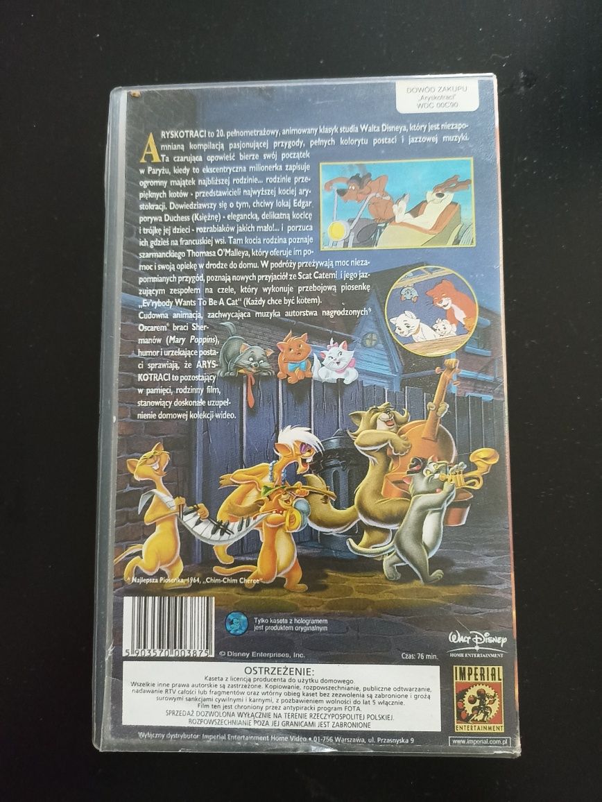 Arystokraci bajka Vhs