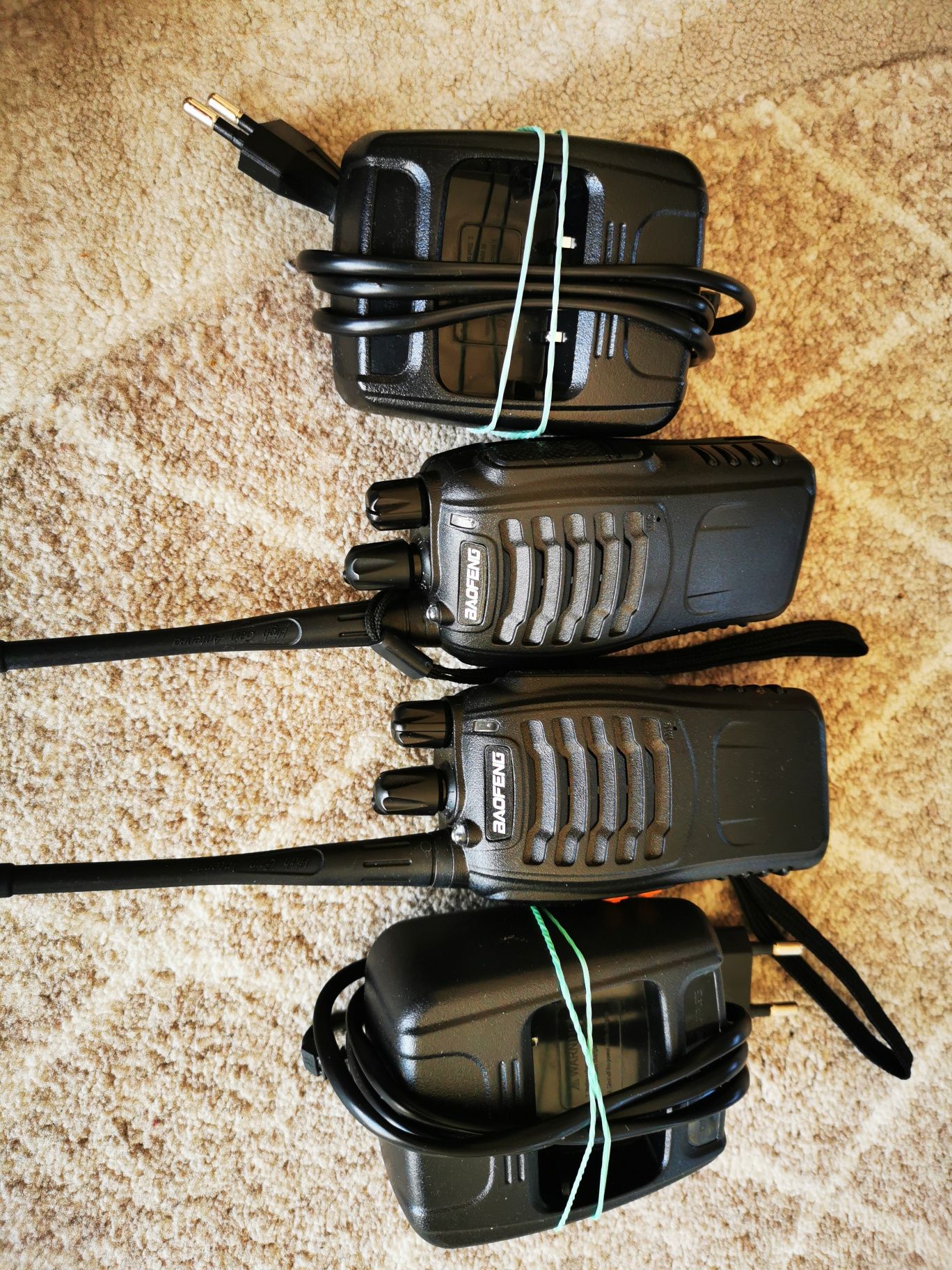 Krótkofalówki 2x WALKIE TALKIE BAOFENG BF-888S PMR radiotelefon