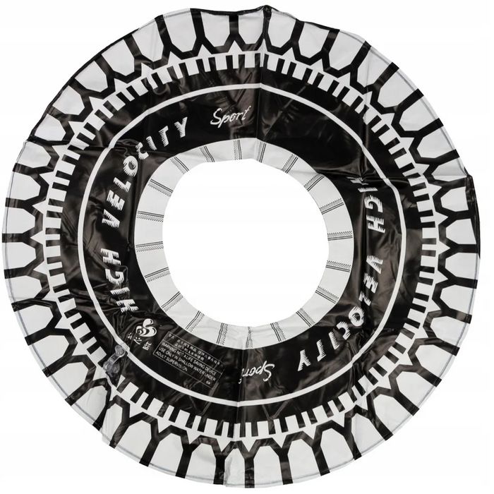 koło dmuchane do pływania kółko materac ponton opona 60cm