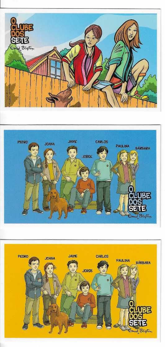 Marcadores de livros - O Clube dos Sete  - 7 unidades - olx X10582