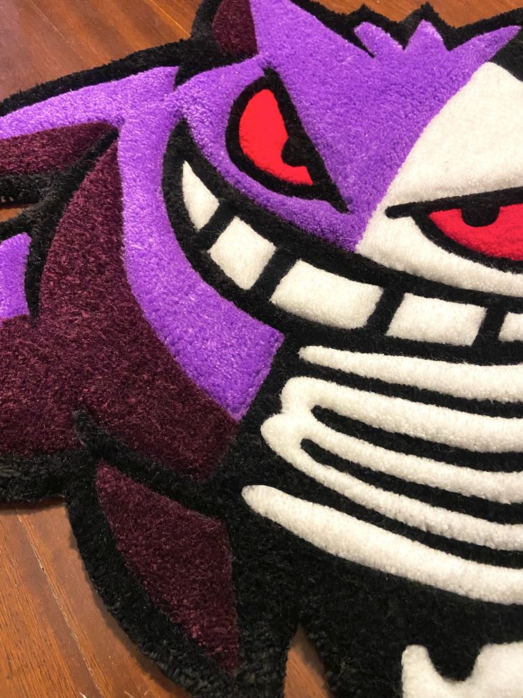 Tapete Pokemon Gengar tufting