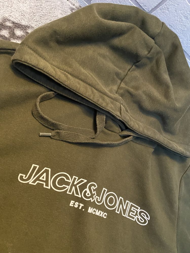 Bluza jack&jones zielonkawa