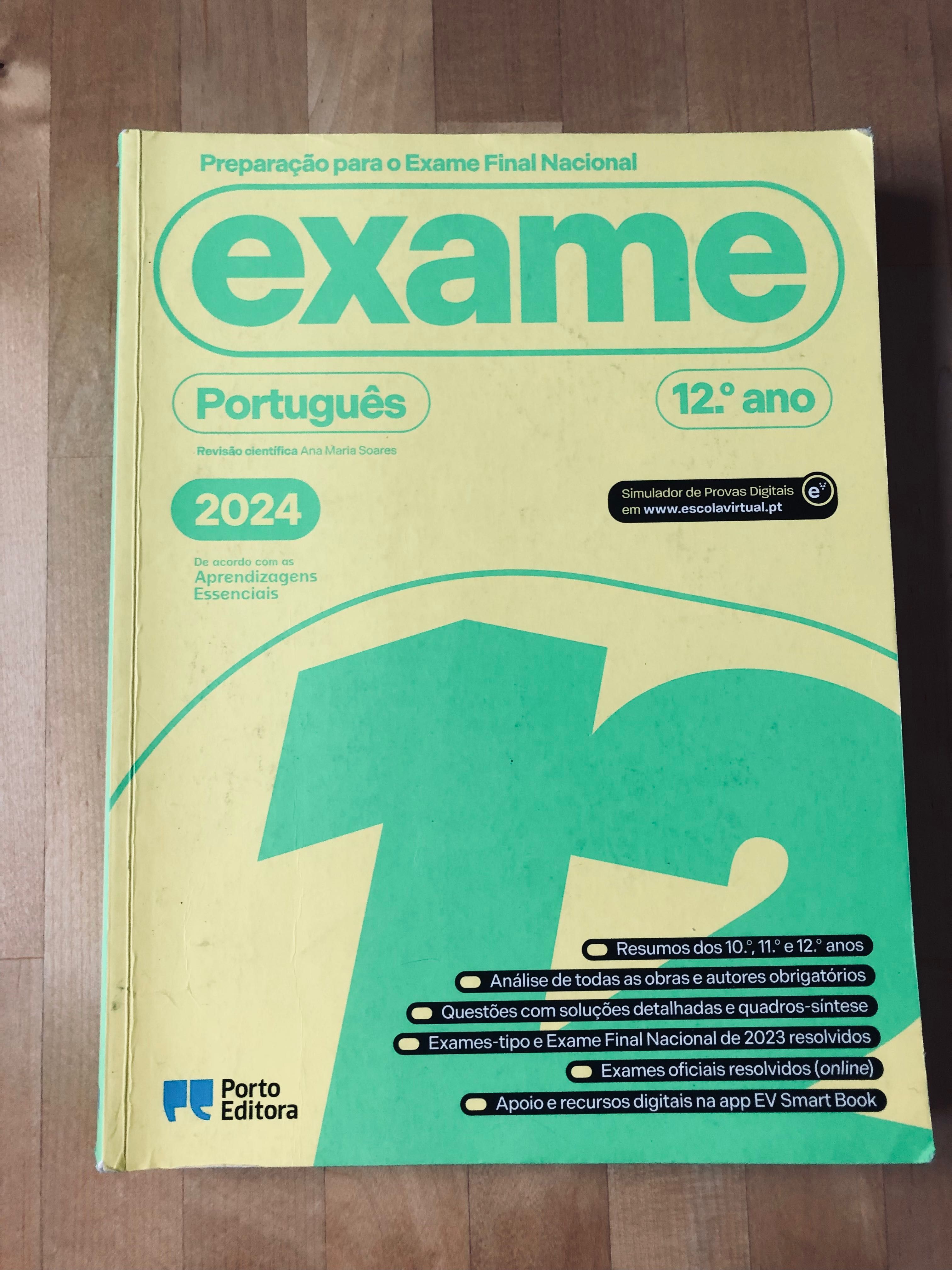 Livro preparação exame português