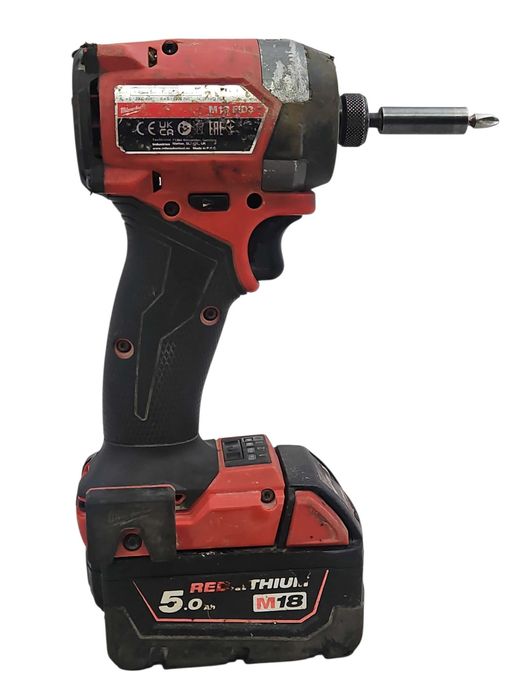 Zakrętarka  MILWAUKEE M18 FID3 + akumulatorowa 5.0AH