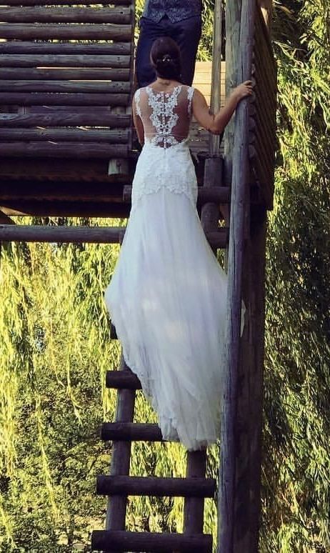 Vestido Noiva Casamento Sereia Renda Noiva