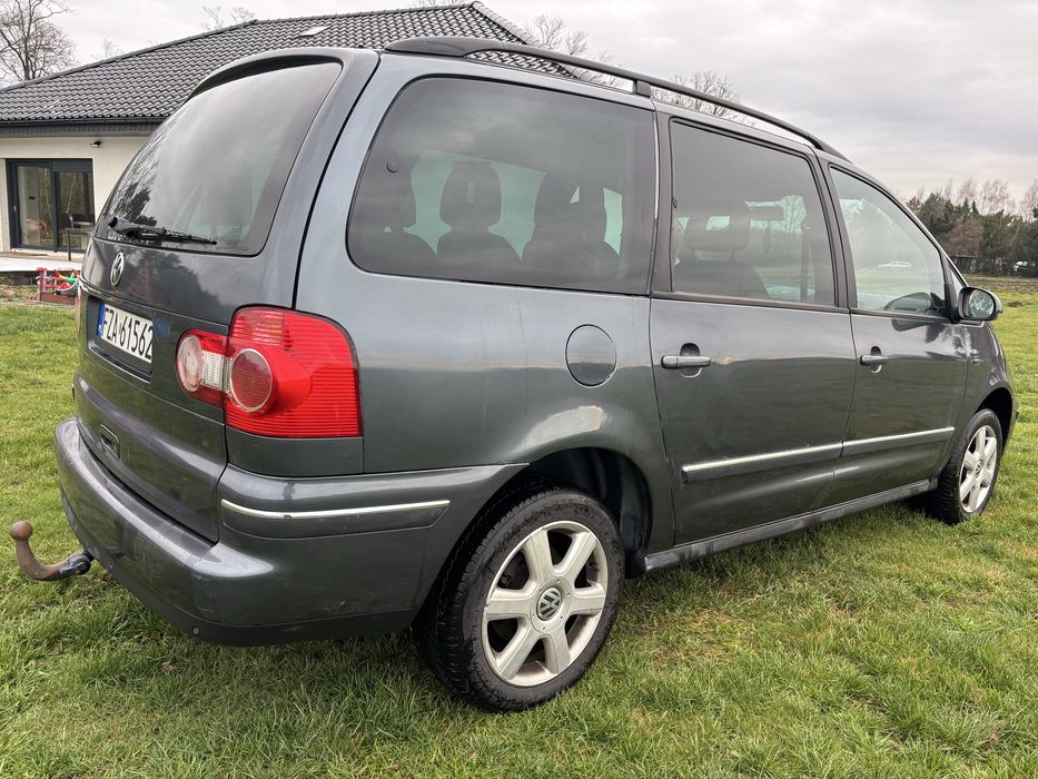 Volkswagen Sharan lift 2.0 TDI 140km, 7-foteli,2006r. NAVI,opłaty 2026