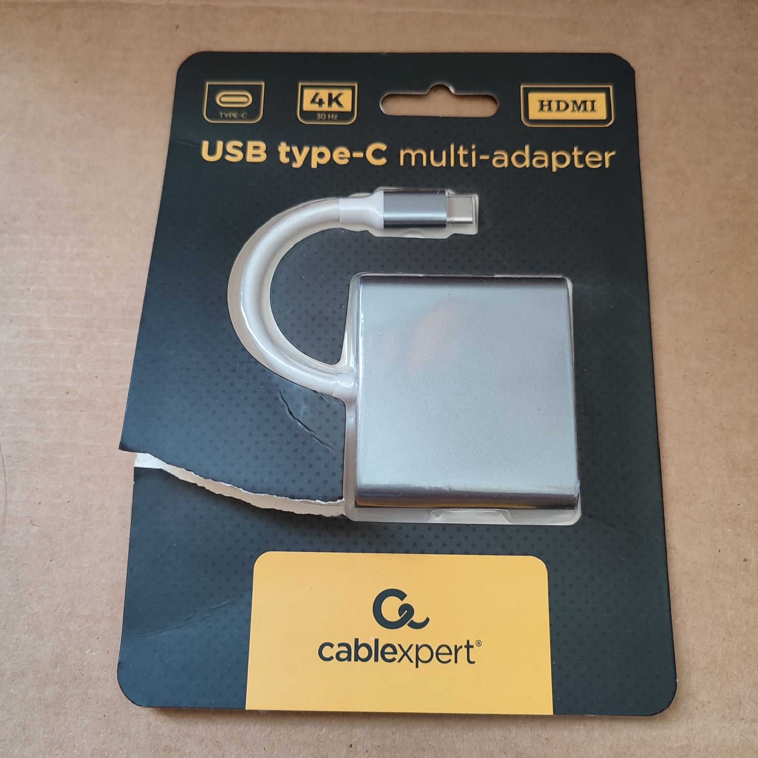 Адаптер Type C - HDMI, USB, Type-C