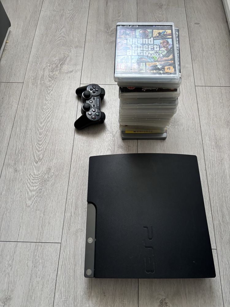 Ps3 PlayStation3 konsola plus gry pad