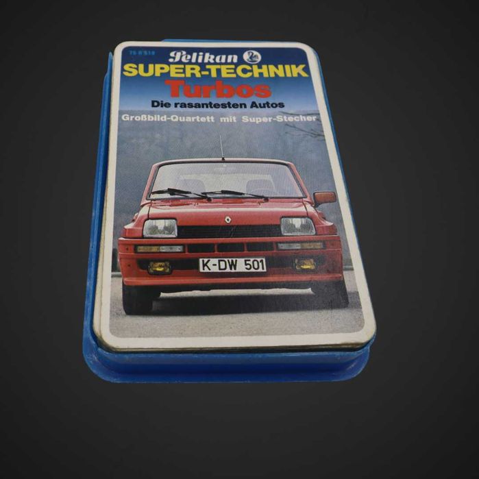 karty Pelikan Super-Technik Turbos samochody sportowe B51/110457