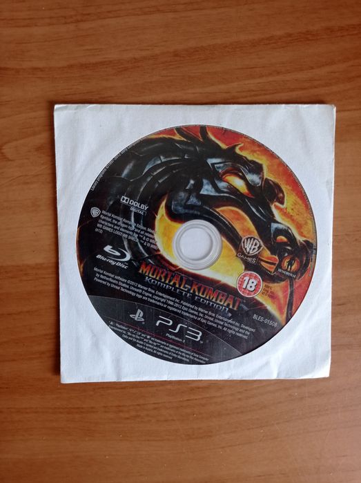 Диск до Ps3 Mortal Kombat 9 complete edition