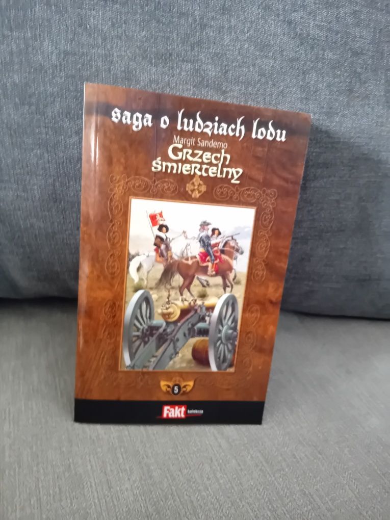 Saga o Ludziach Lodu tom 5 Grzech śmiertelny bdb stan