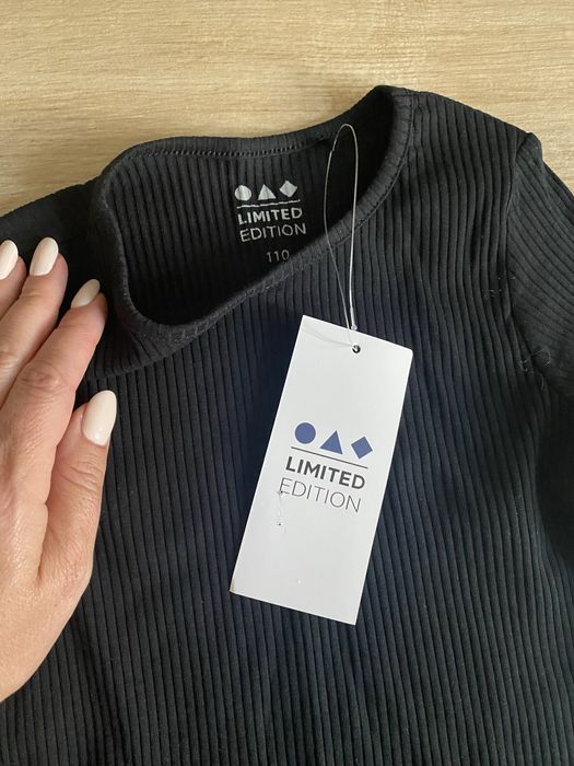 5.10.15 nowe body czarne 110 balet gimnastyka