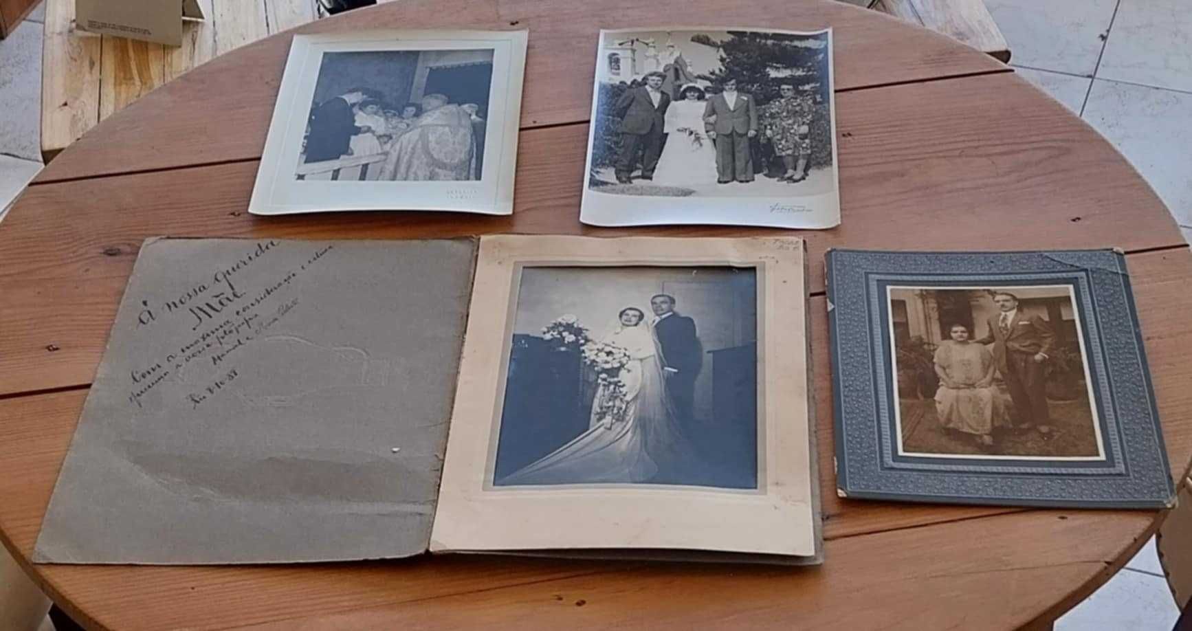 Lote de 4 Fotografias Antigas. Artigo de Coleção