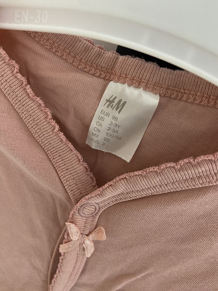 Śpiochy pajacyk piżama h&m 98
