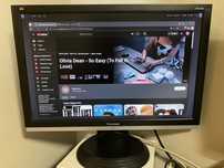 Монітор 24 ViewSonic VA2226w (рабочий, с проблемой)
