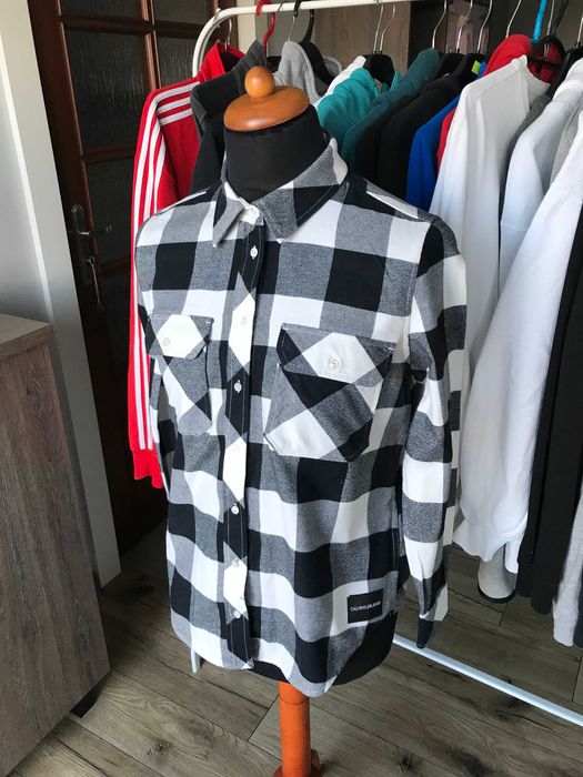 Koszula w kratkę Calvin Klein Jeans rozm. M