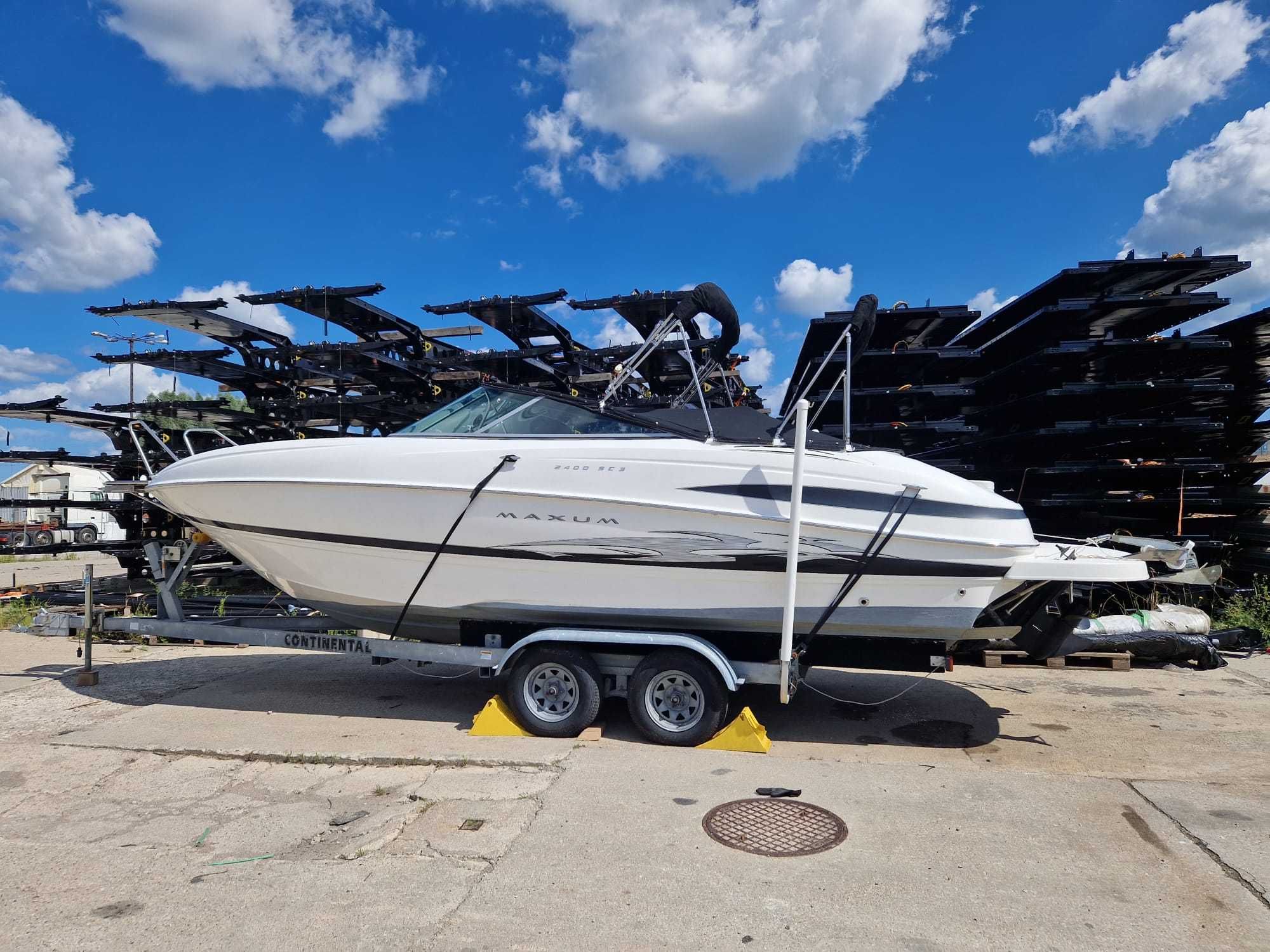 Piękny jacht motorowy łódź Maxum 2400 SC tylko 225h! 260KM Mercruiser