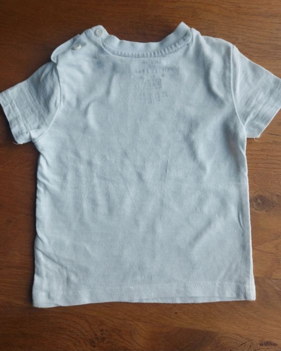 Koszulka podkoszulek biały dla młodszego brata Little Bro r. 74