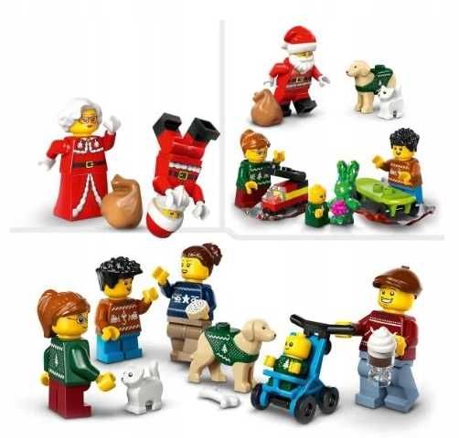 Kalendarz Adwentowy 2024 LEGO CITY ( OSTATNIE SZTUKI !!! )