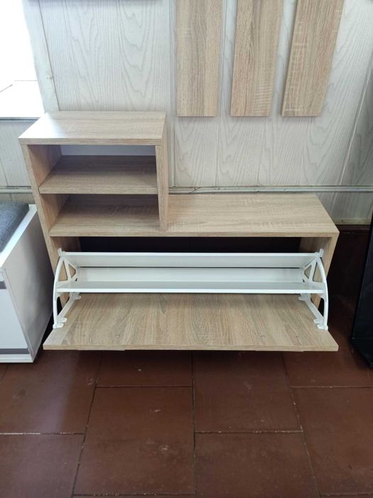 Szafka na buty riva dąb sonoma z półką 72 cm x 85 cm