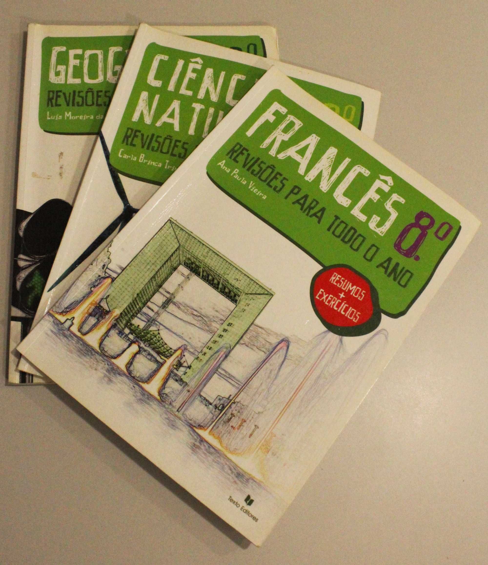 Livros de revisões do 8º ano