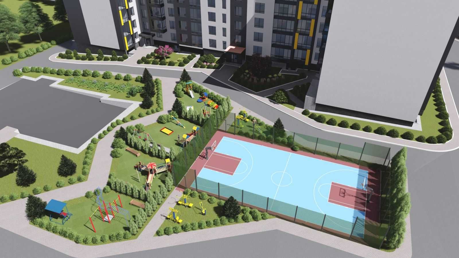 Продаж 2- кімнатної квартири в новобудові від забудовника , район Бам.
