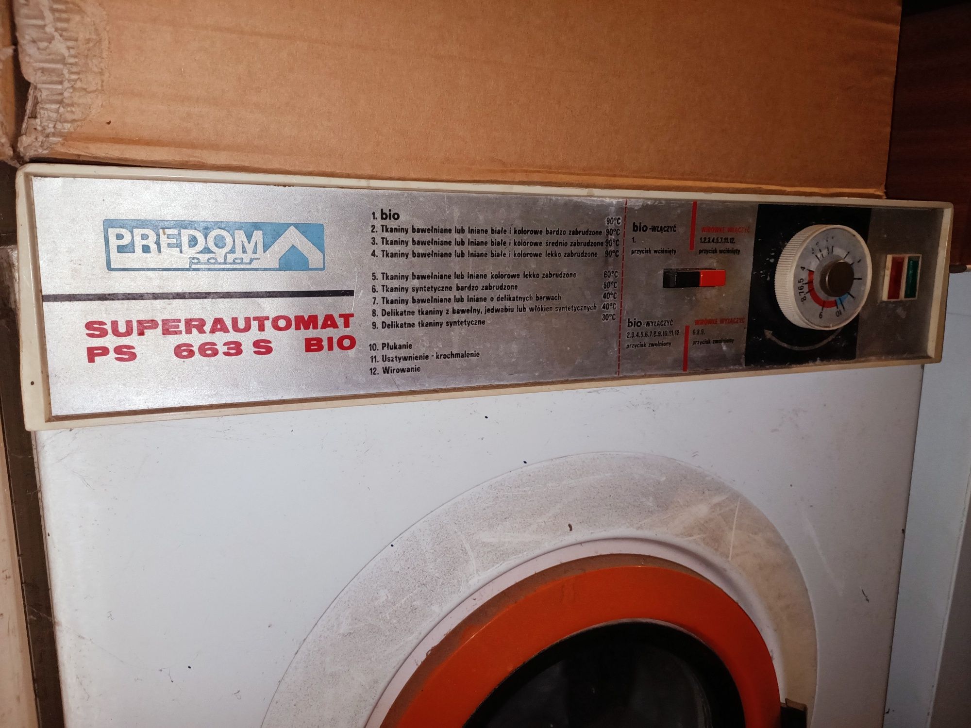 Pralka Predom Polar Superautomat PS 663 S BIO