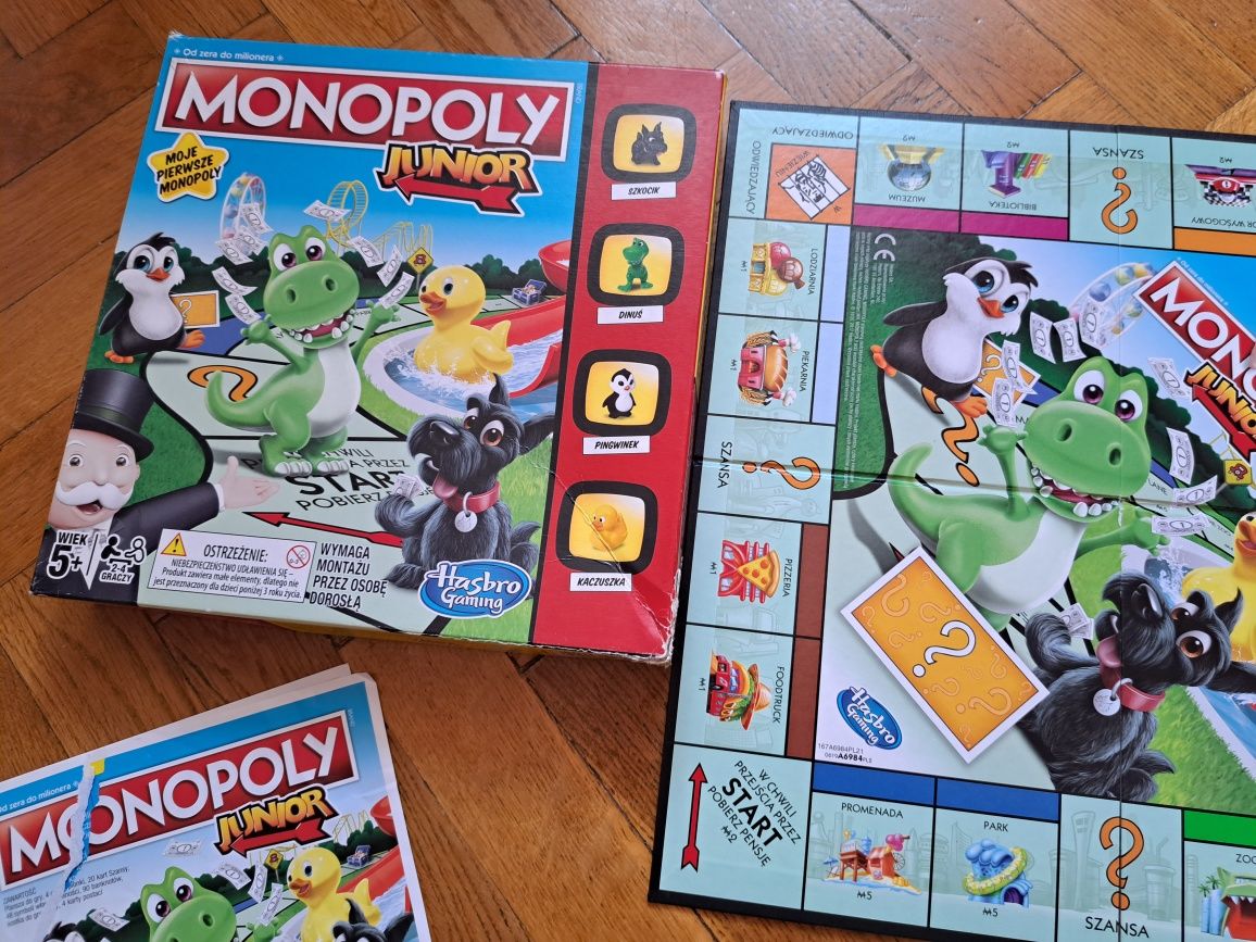 Monopoly junior moje pierwsze monopoly