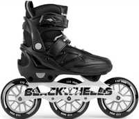 Rolki Blackwheels Dynamic szybkościowe regulowane czarne 39-42