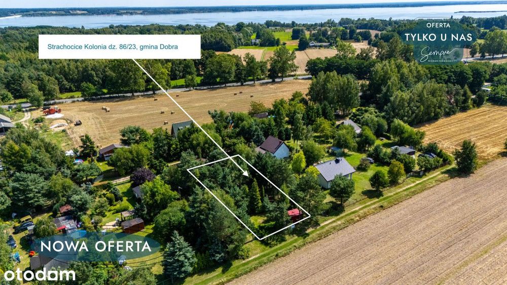 Działka nad Jeziorskiem