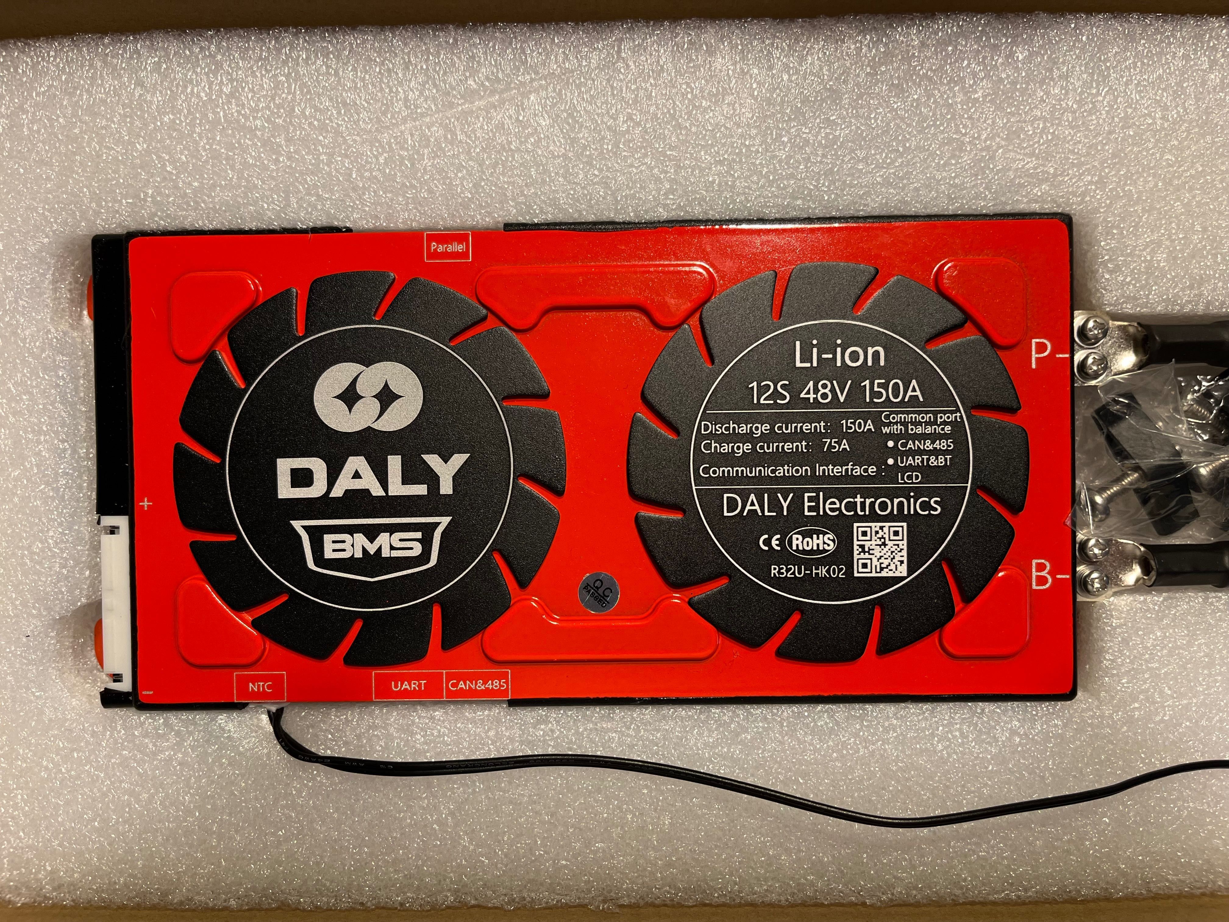 Balanser Daly BMS Smart Li-Ion 12S 150A CAN