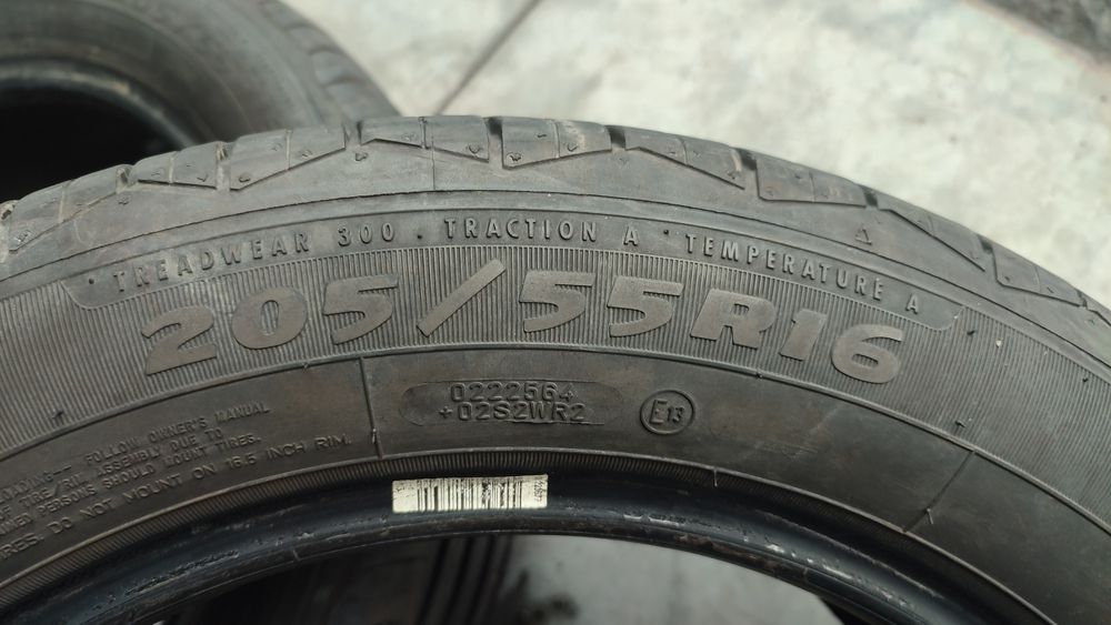 2 opony Letnie 205.55.16 Dębica Presto hp2 8mm bieznika 2020R Montaż G