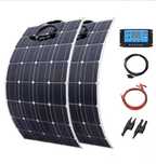 PORTES GRÁTIS Painel solar flexível 200w
