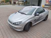 Peugeot 206CC kabriolet.
