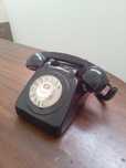 Telefone antigo de coleção Preto. (data - Julho 1972)