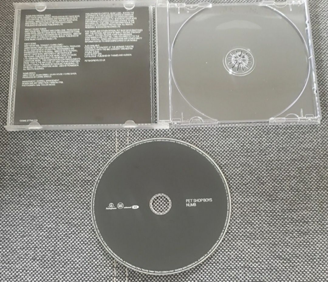 Pet Shop Boys Numb Enhanced CD Maxi Single